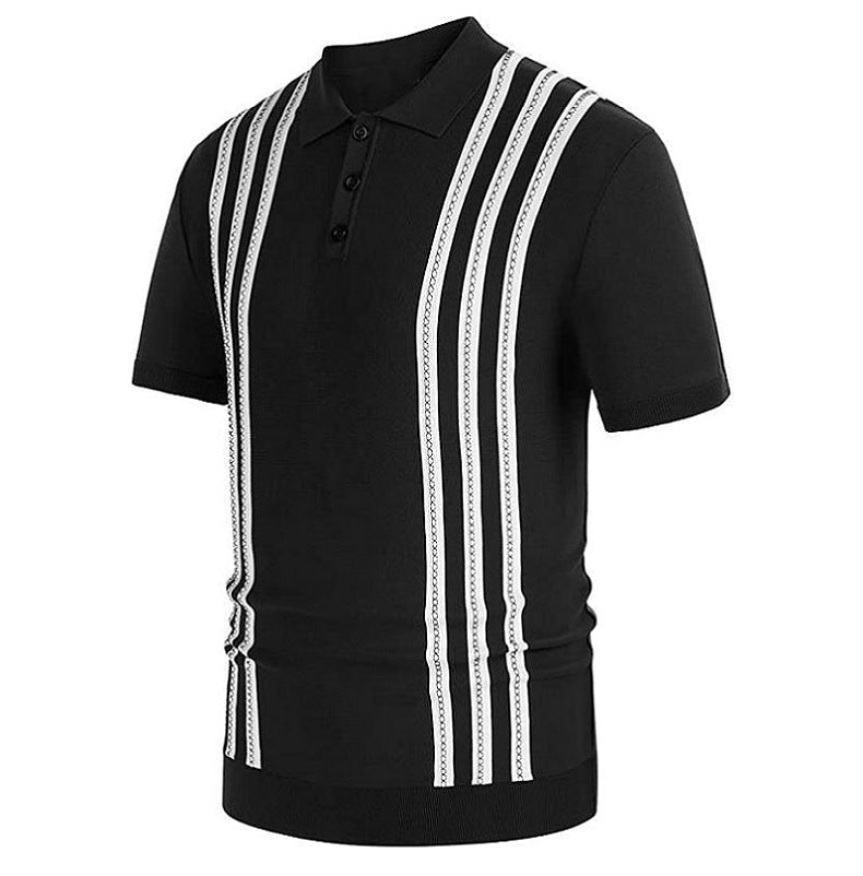 Modaura™ | Striped Casual Polo