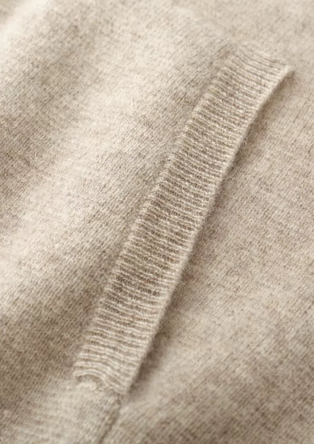 SWEAT À CAPUCHE ZIPPÉ EN LAINE MÉRINOS EXTRA-FINE PURE