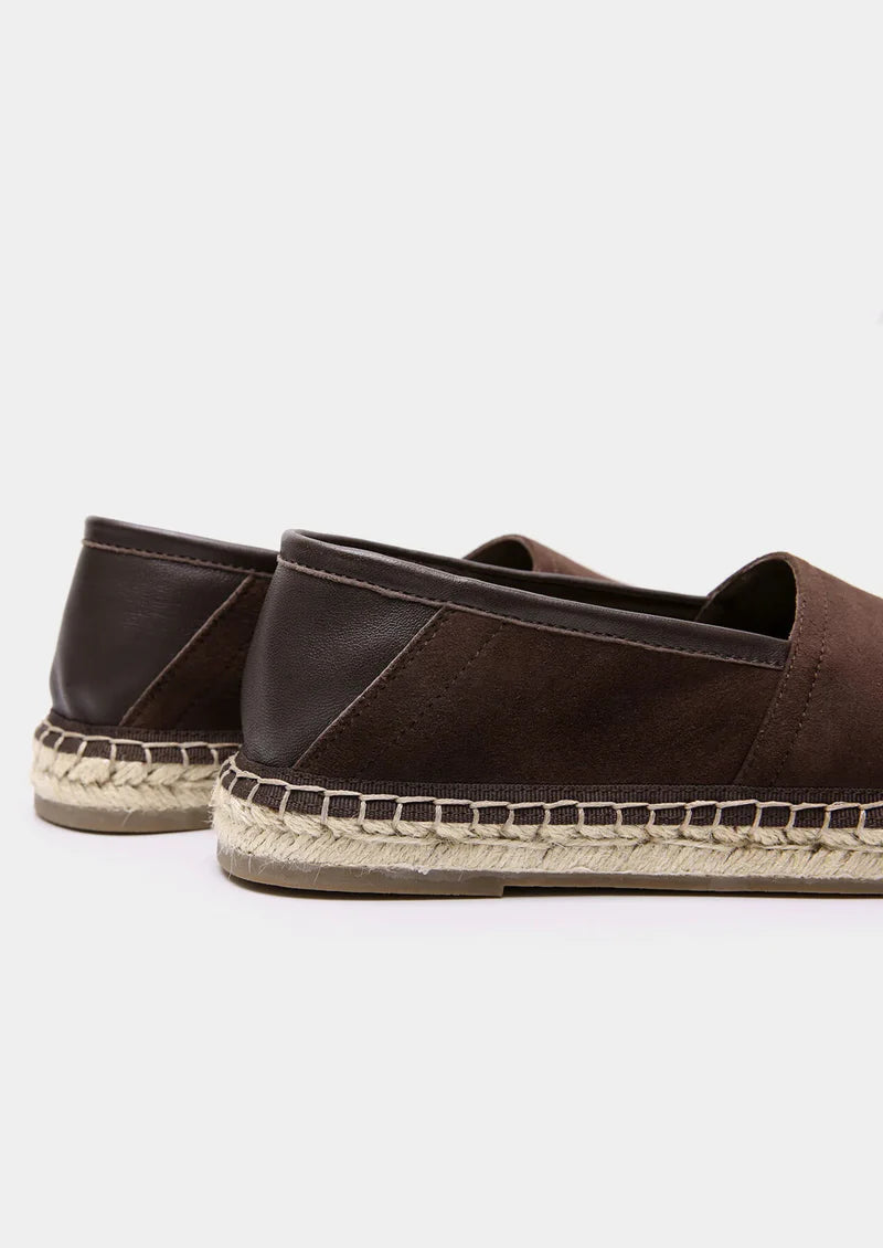 SEASIDE ESPADRILLES - Donkerbruin