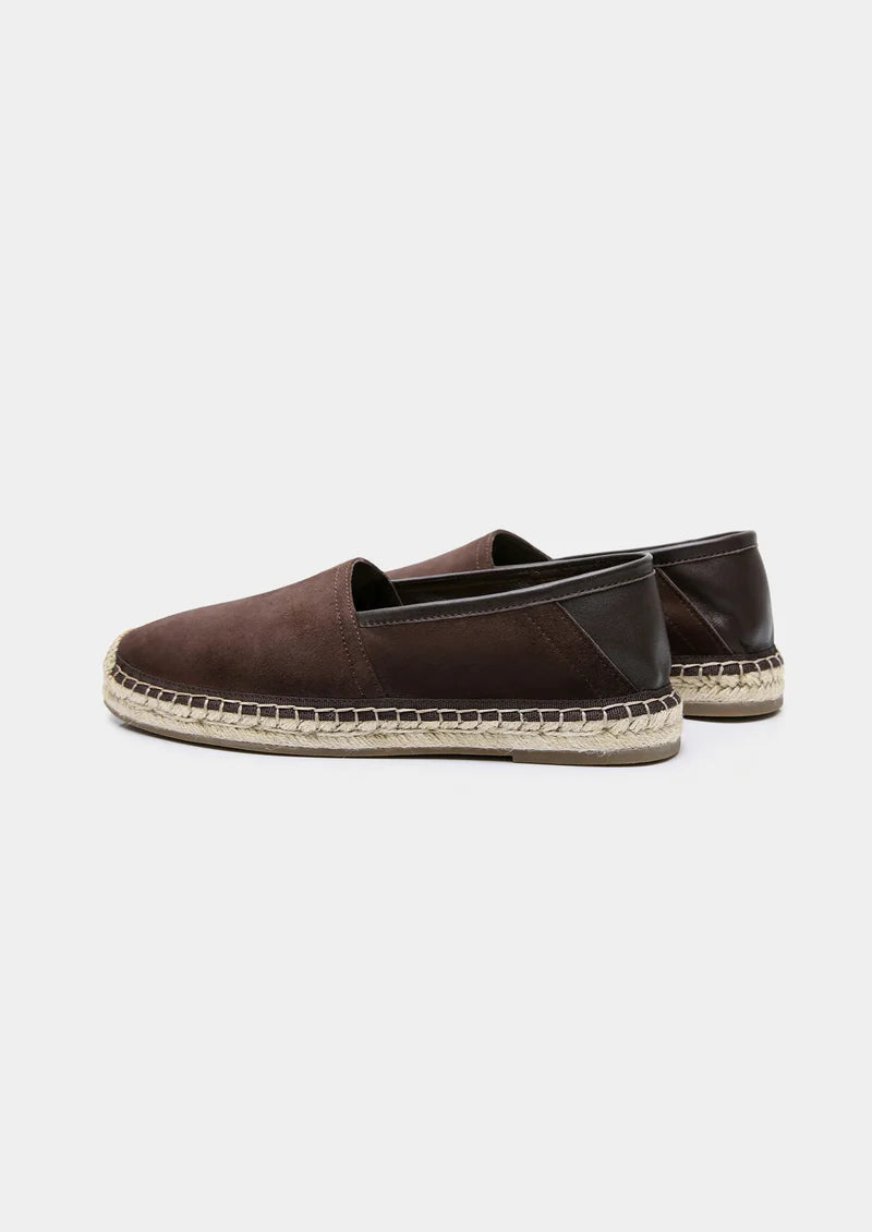 SEASIDE ESPADRILLES - Donkerbruin