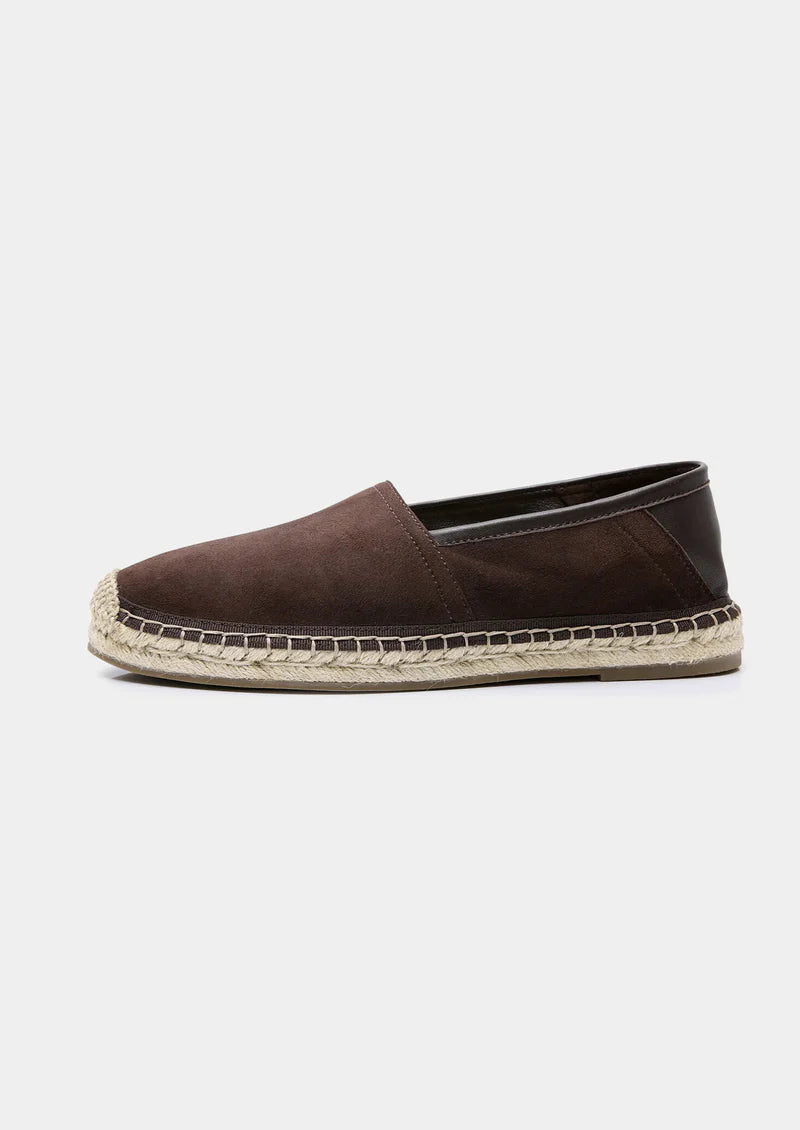 SEASIDE ESPADRILLES - Donkerbruin