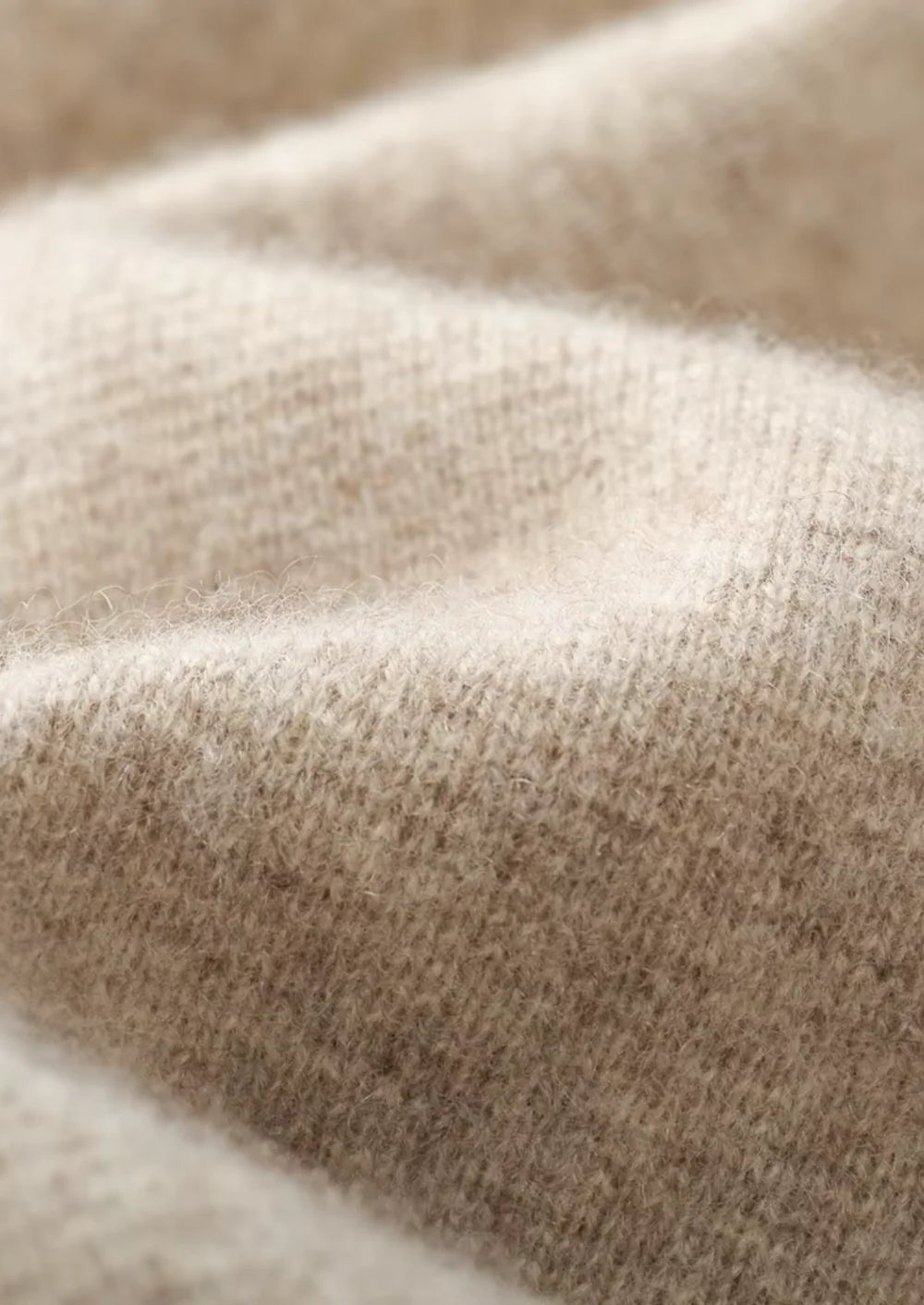 SWEAT À CAPUCHE ZIPPÉ EN LAINE MÉRINOS EXTRA-FINE PURE