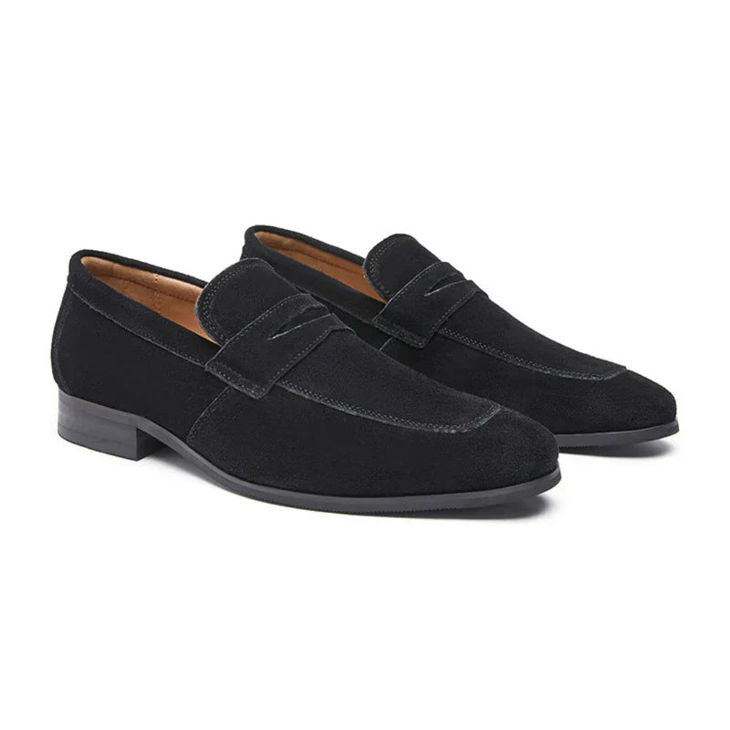 Modaura™ | Suede Strap Loafers