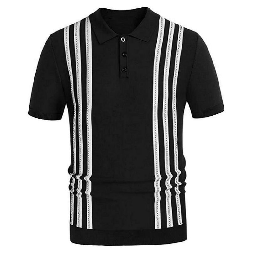 Modaura™ | Striped Casual Polo