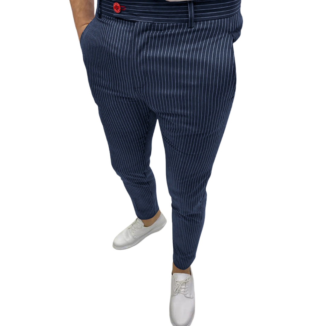 Modaura™ | Slim Fit Casual Trousers