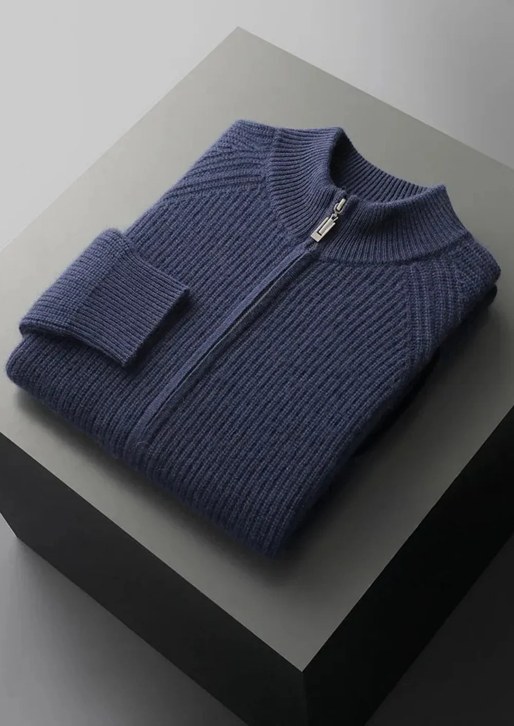 PREMIUM KASJMIER GERIBDE VEST