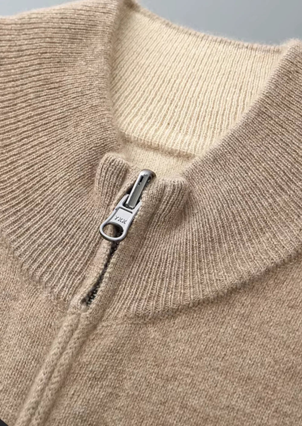 CARDIGAN ZIPPÉ EN PURE LAINE MÉRINOS EXTRA-FINE