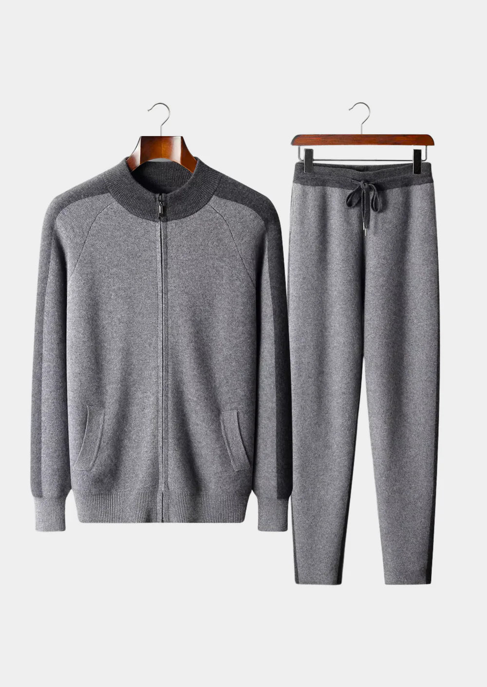 ENSEMBLE DE LOISIRS EN CACHEMIRE PREMIUM