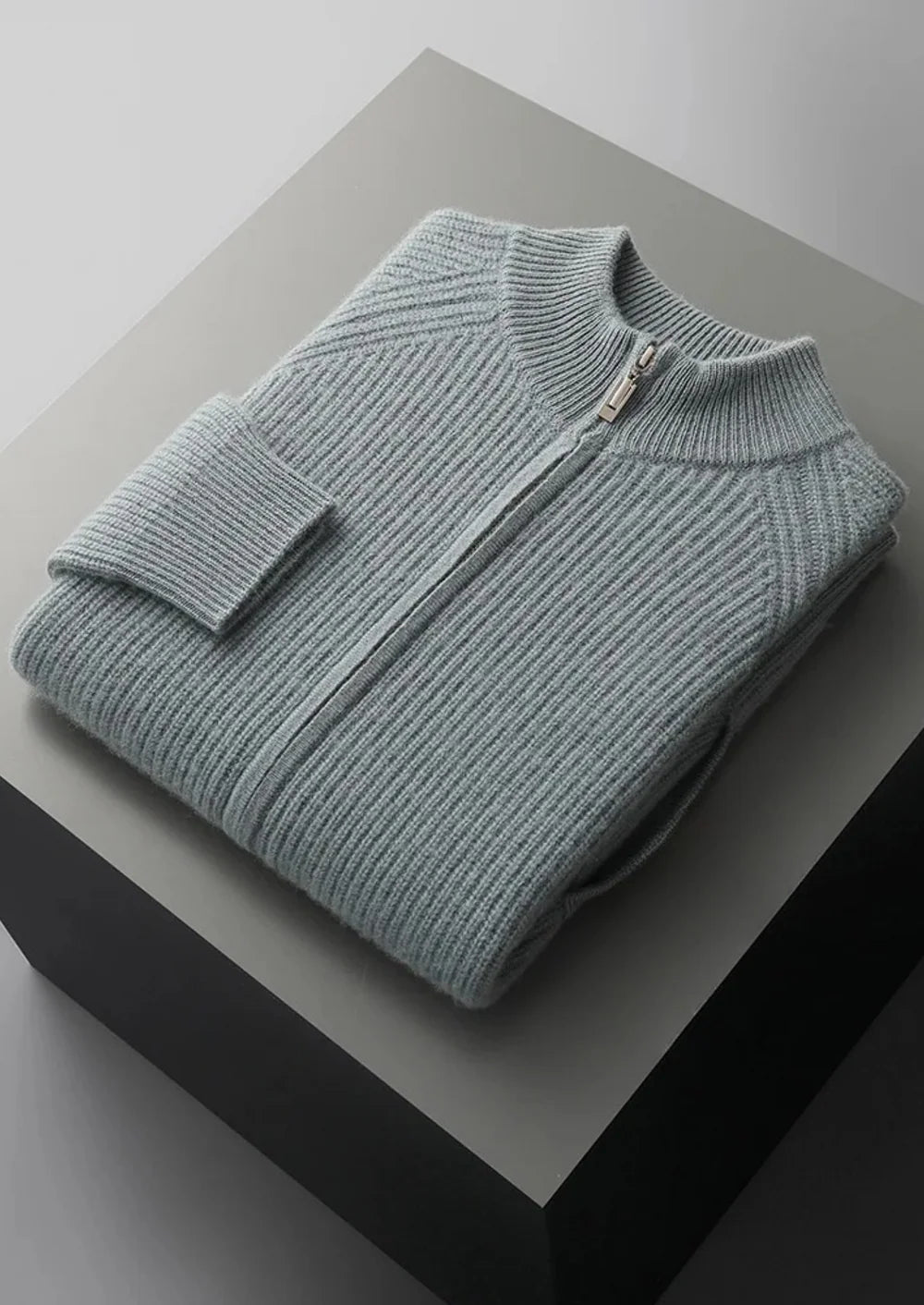 PREMIUM KASJMIER GERIBDE VEST