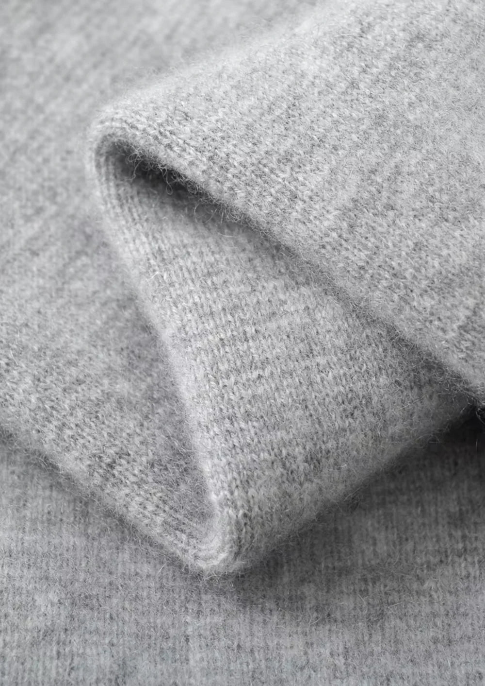 SWEAT À CAPUCHE ZIPPÉ EN LAINE MÉRINOS EXTRA-FINE PURE