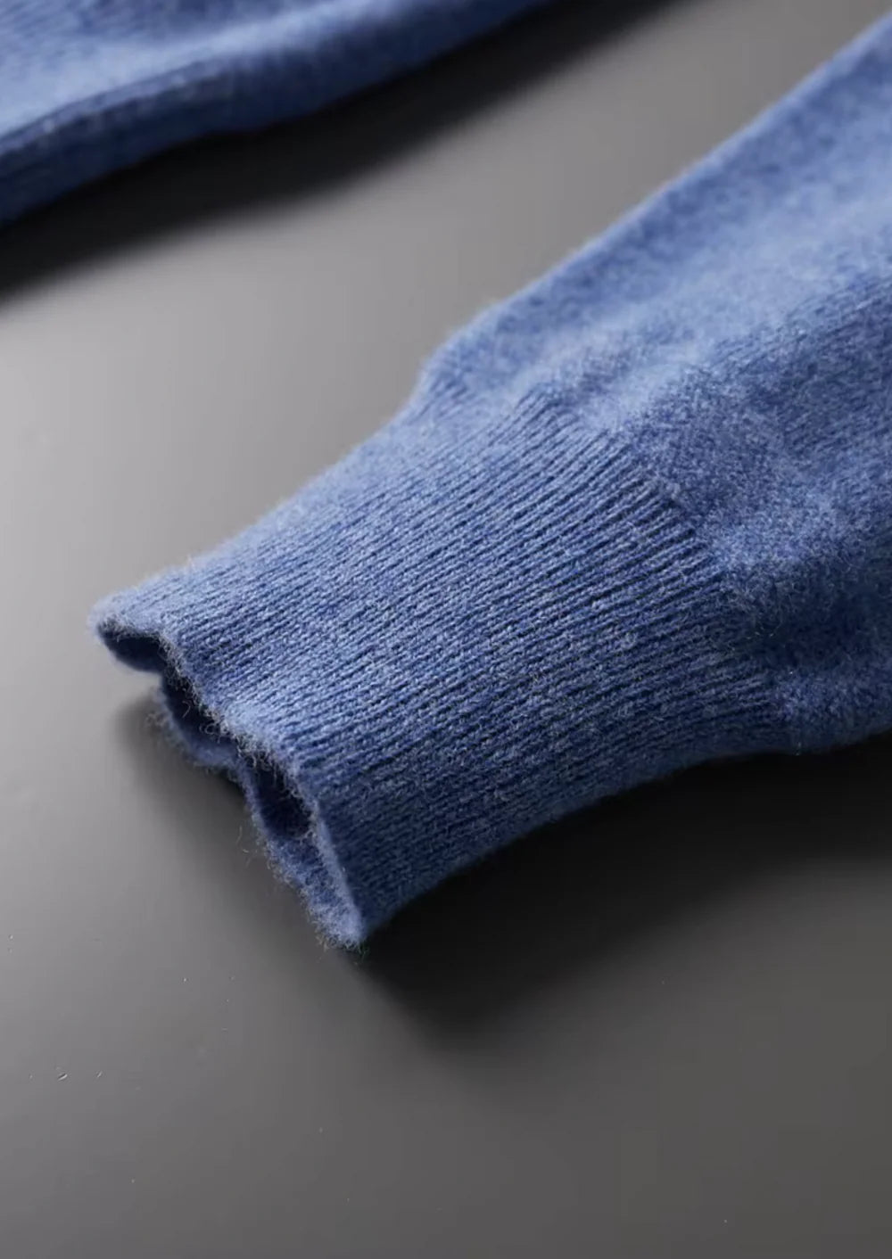 PURE EXTRA FIJNE MERINO WOL POLO MET HALVE RITS