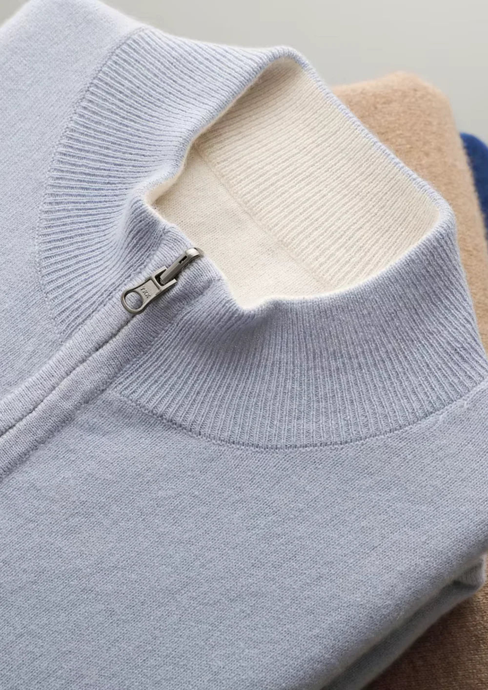 CARDIGAN ZIPPÉ EN PURE LAINE MÉRINOS EXTRA-FINE