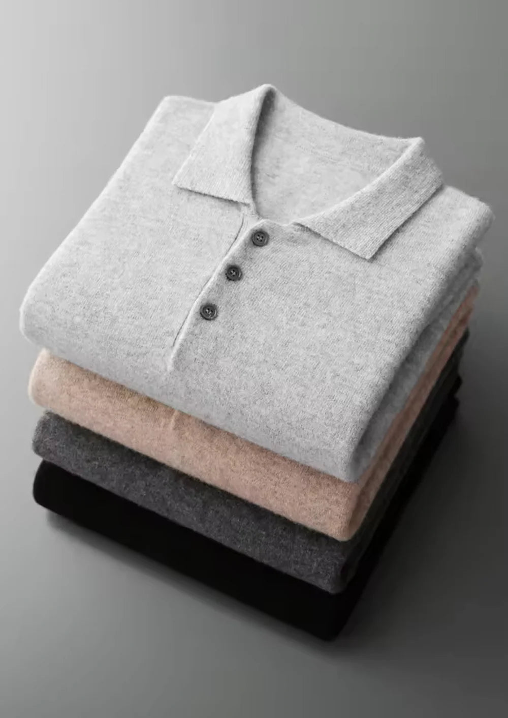 POLO CLASSIQUE EN PURE LAINE MÉRINOS EXTRA-FINE
