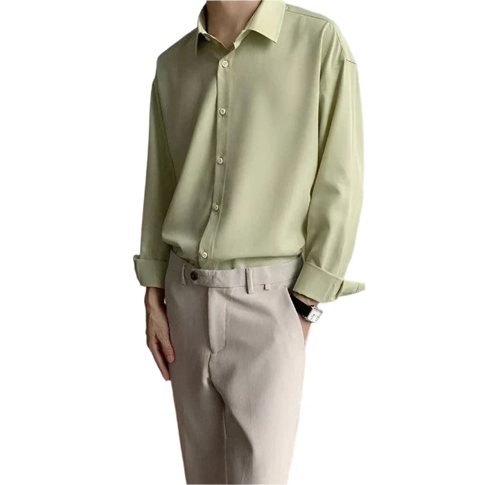 Modaura™ | Palms Springs Shirt - Light Green