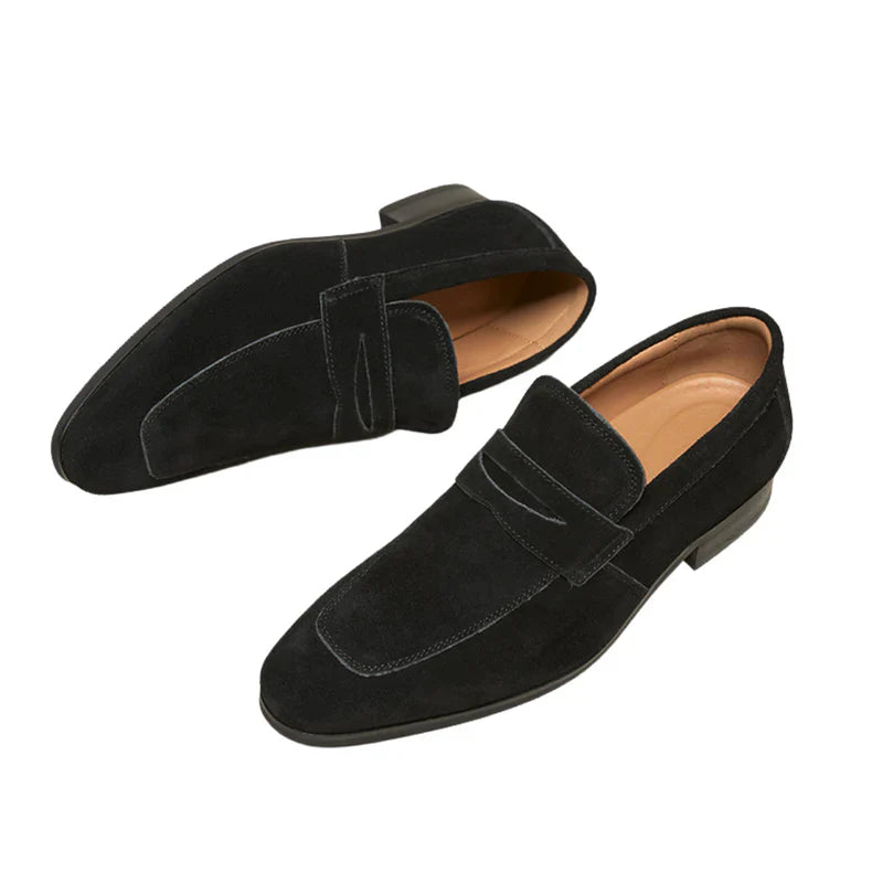 Modaura™ | Suede Strap Loafers