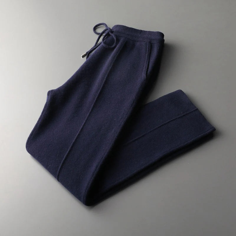 Vrijetijdsbroek van zuivere extra fijne merinowol