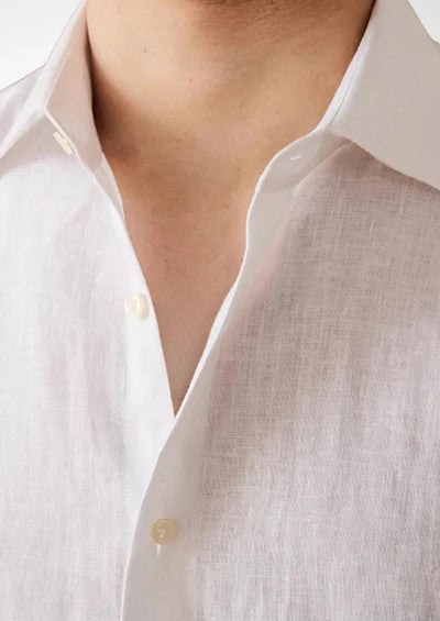 CHEMISE CÔTIÈRE PORTOFINO - Blanc