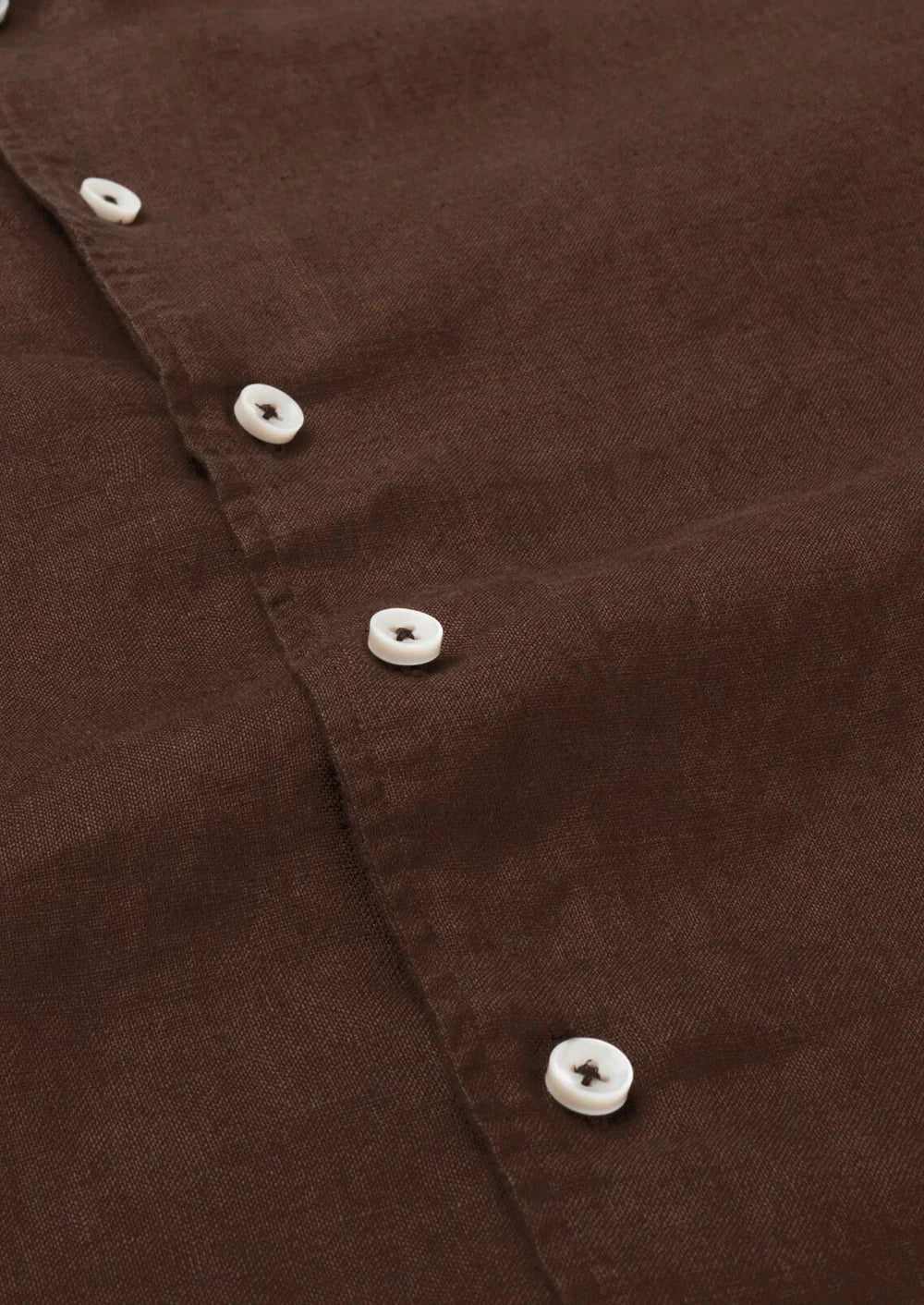 PORTOFINO SEASIDE SHIRT - Donkerbruin