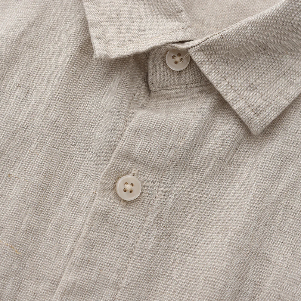 Modaura™ | Linen shirt short sleeve