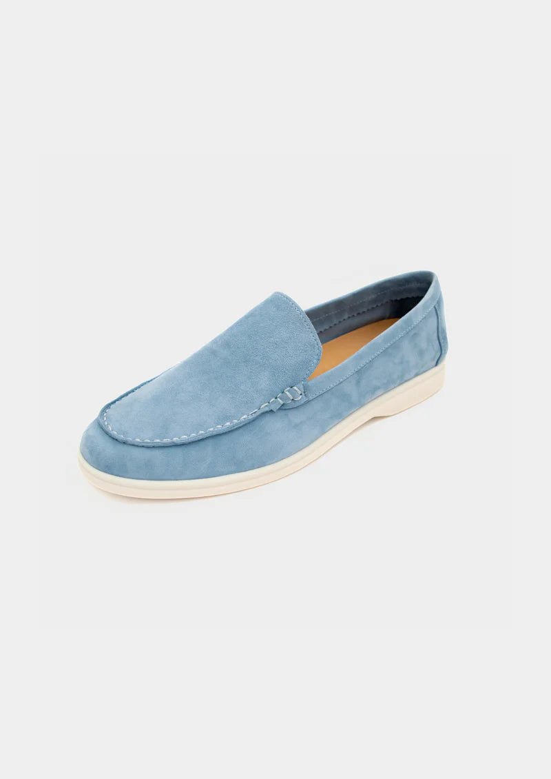 MARINA LOAFERS - Babyblauw