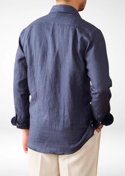 PORTOFINO SEASIDE SHIRT - Blauw