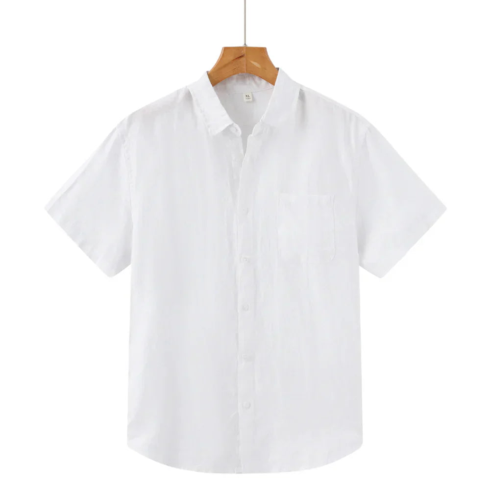 Modaura™ | Linen shirt short sleeve