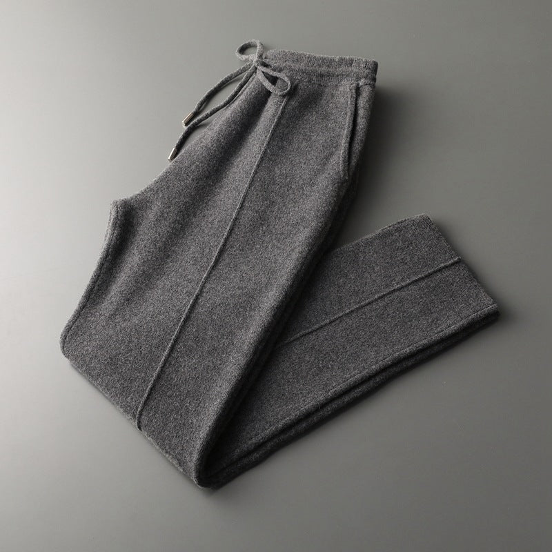Vrijetijdsbroek van zuivere extra fijne merinowol