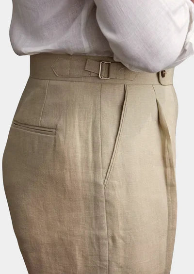 TOSCANE GEPLOOIDE KUSTBROEK - Zand