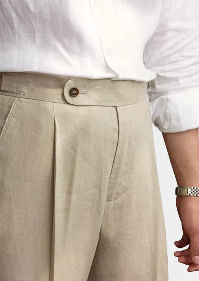 TOSCANE GEPLOOIDE KUSTBROEK - Zand