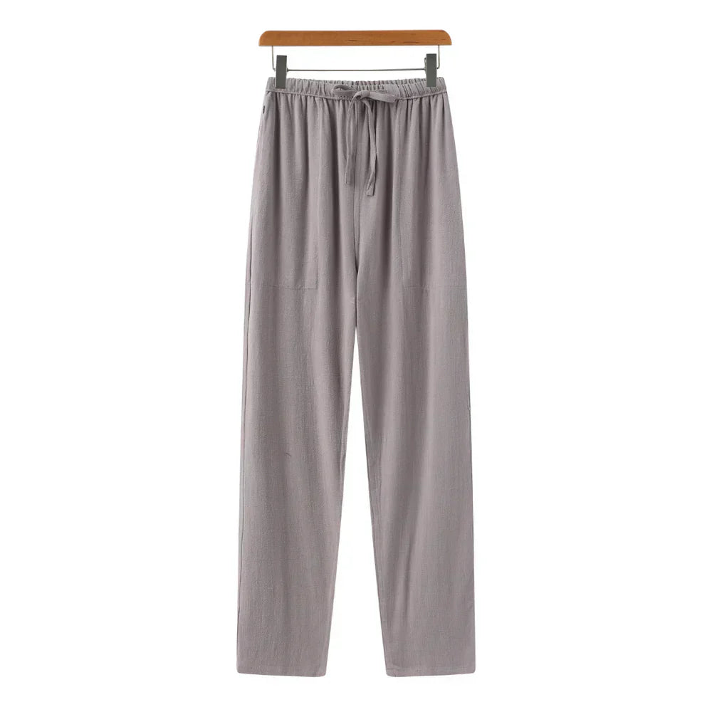 Modaura™ | Linen Slim Fit Trousers