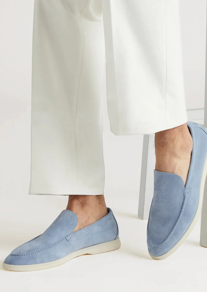 MARINA LOAFERS - Babyblauw 