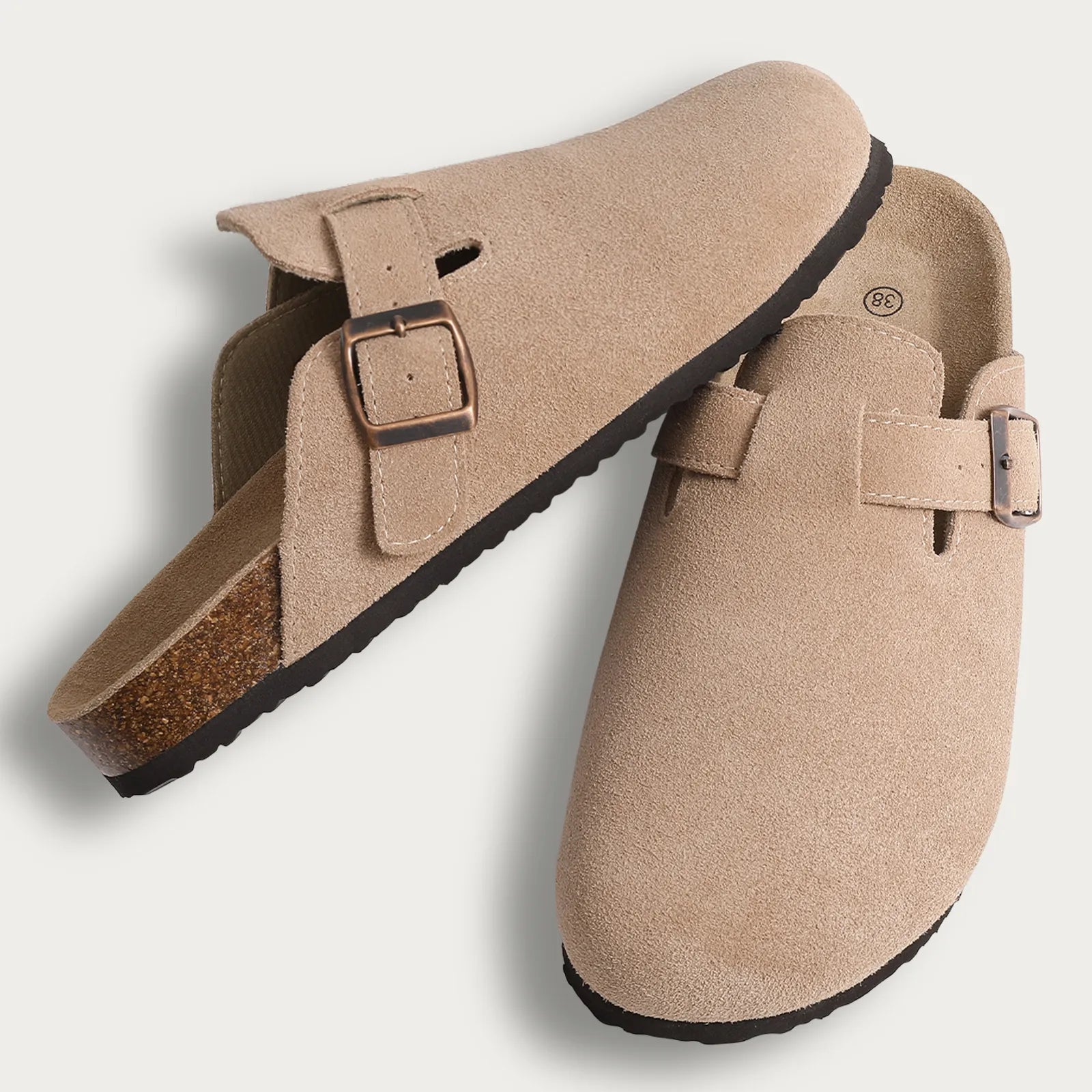 Modaura™ | Suede clogs