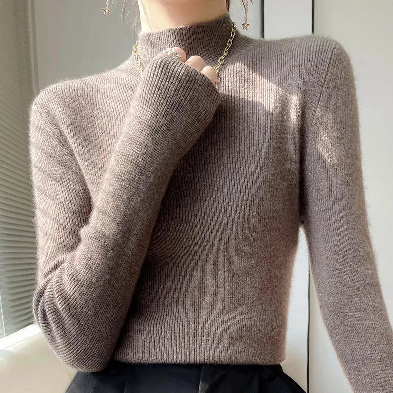 Modaura | Turtleneck Knitted sweater