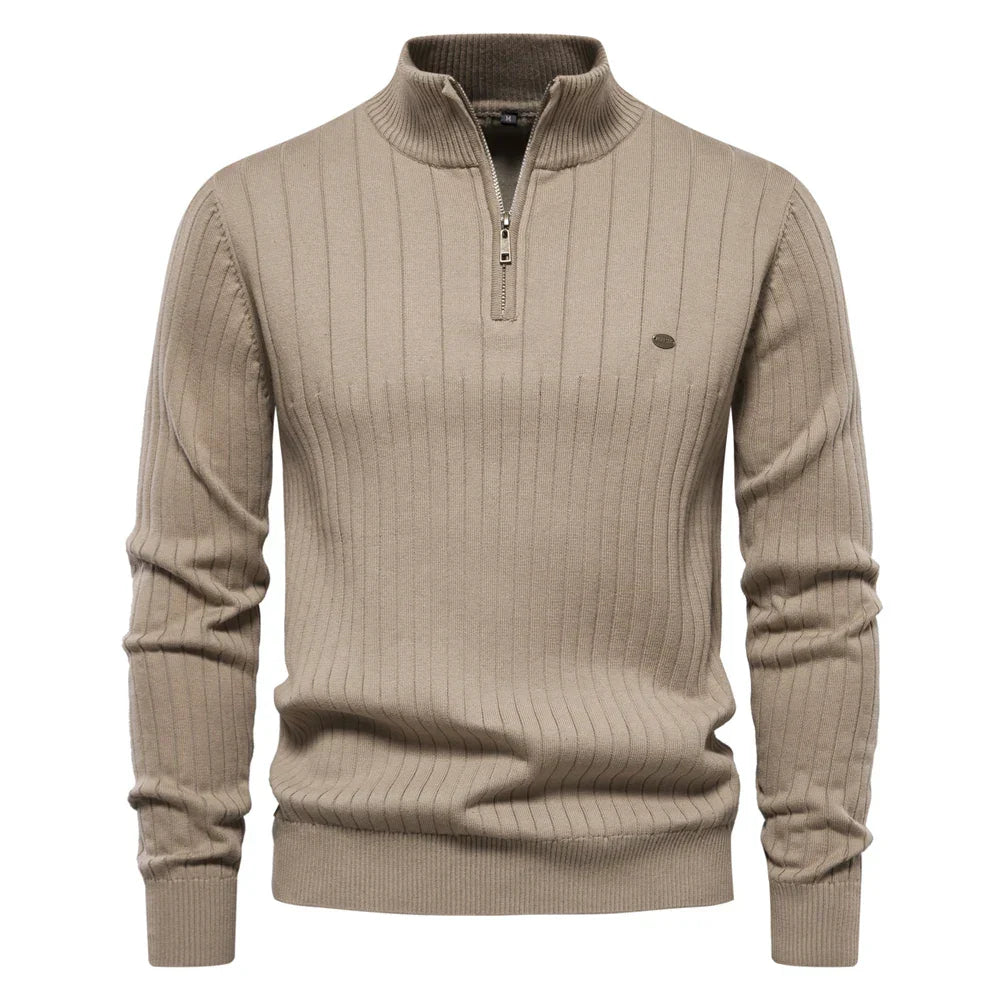 Modaura™ | Zipper Pullover Sweater