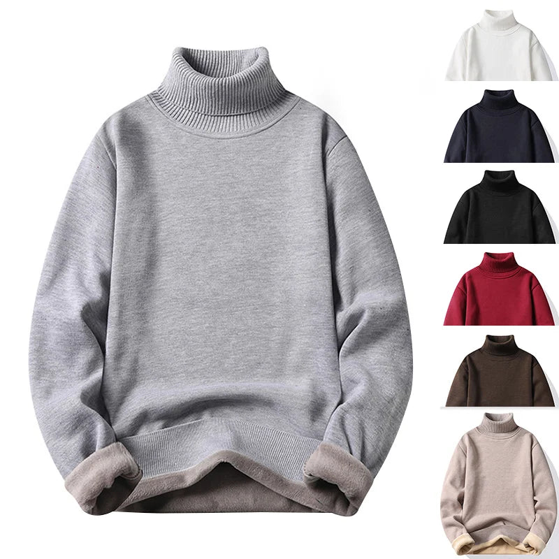 Modaura™ | Knitwear High Neck Pullover 