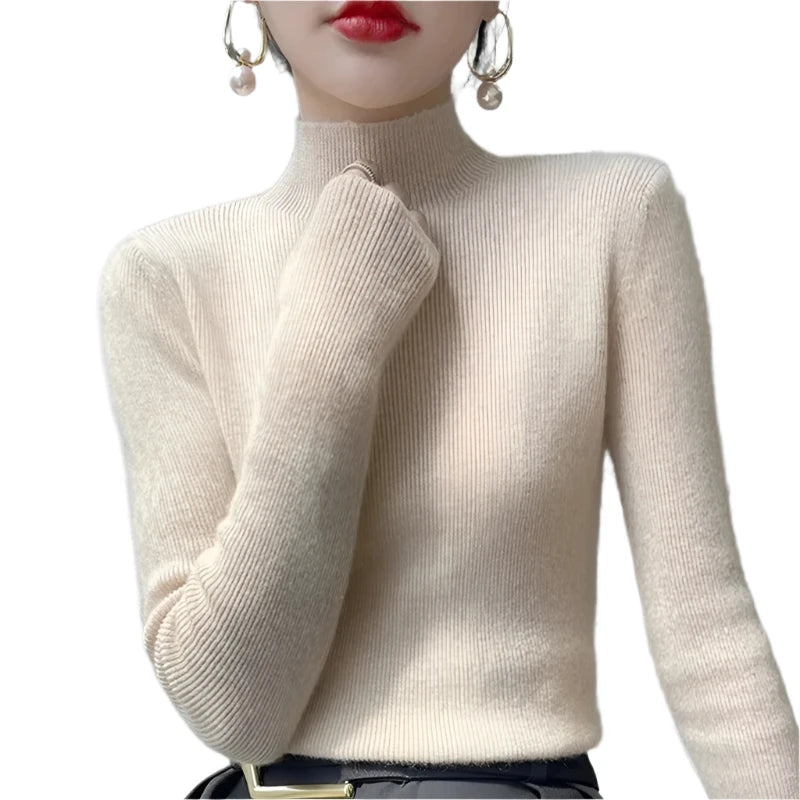 Modaura | Turtleneck Knitted sweater