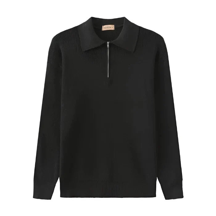 Modaura™ | Cesare Half Zip Sweater