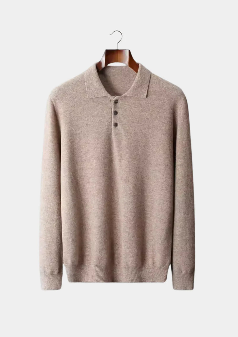 POLO CLASSIQUE EN PURE LAINE MÉRINOS EXTRA-FINE