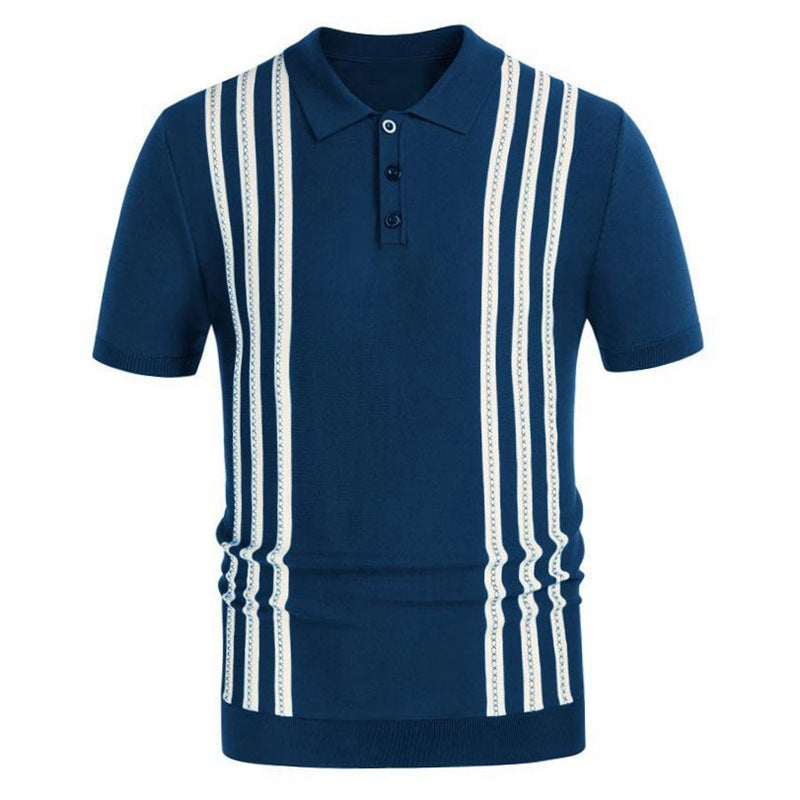 Modaura™ | Striped Casual Polo